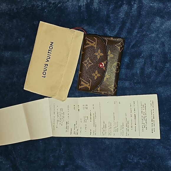 Louis Vuitton Handbags - LOUIS VUITTON MONOGRAM ROSALIE WALLET COIN PURSE FUCHSIA